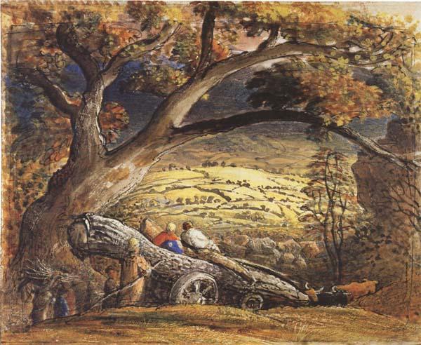 Samuel Palmer The Timber Wain oil painting picture